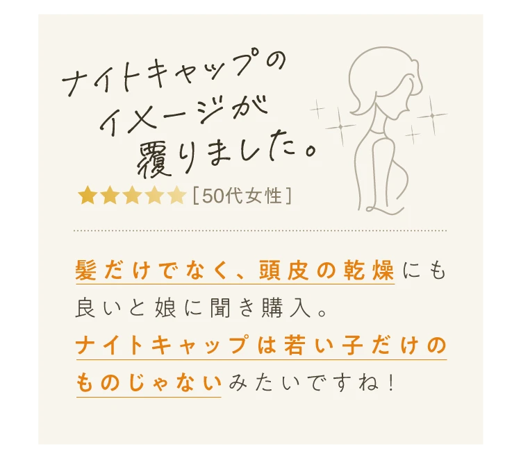 ナイトキャップのイメージが覆りました