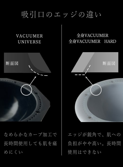 驚きの値段で】 カッピング VACUUMER UNIVERSE SOLID 2個入り シリーズ最強の吸引力 バキューマー ユニバ―ス ソリッド  バキューマーソリッド 肩こり 解消 マッサージ器 グッズ 腰痛 こり 全身 足裏 疲れ 人気 解消グッズ