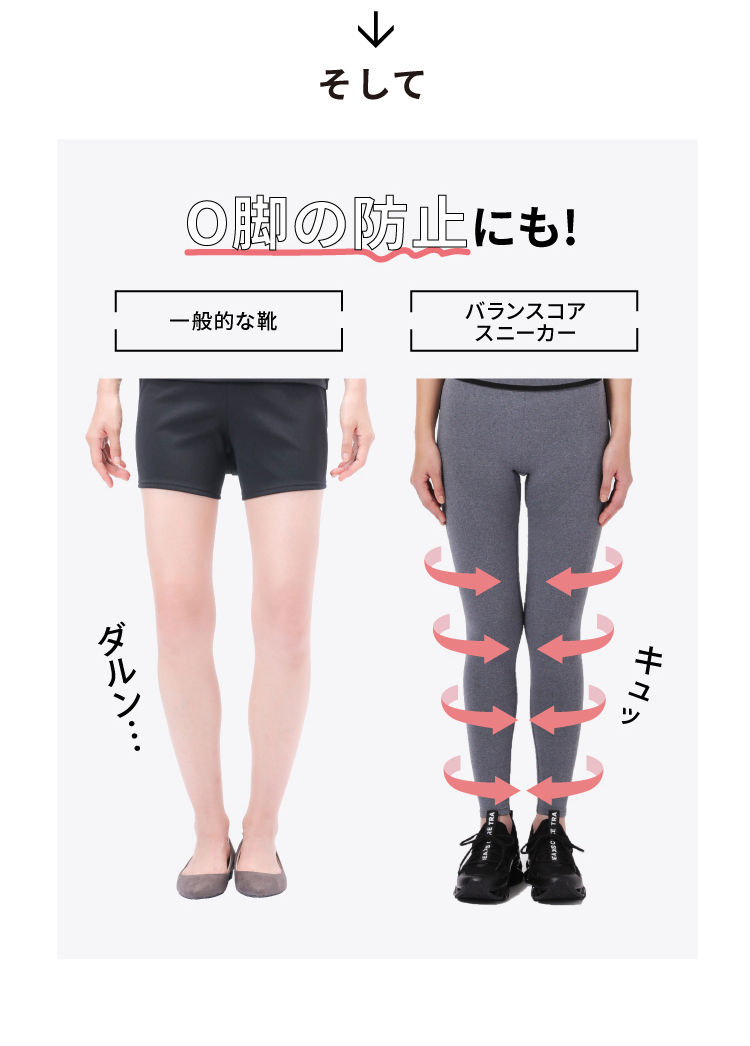 そしてo脚の防止にも!