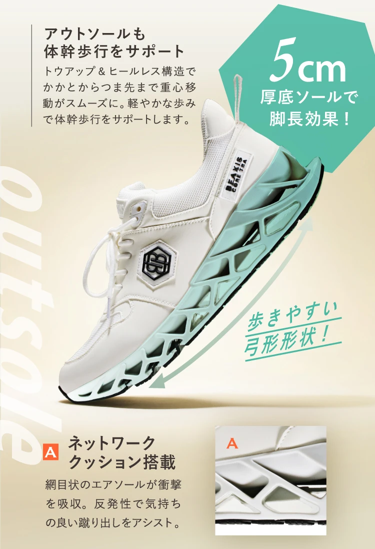 バランスコアスニーカー3 BEAXIS(ビーアクシス) ｜予約商品 | amepla