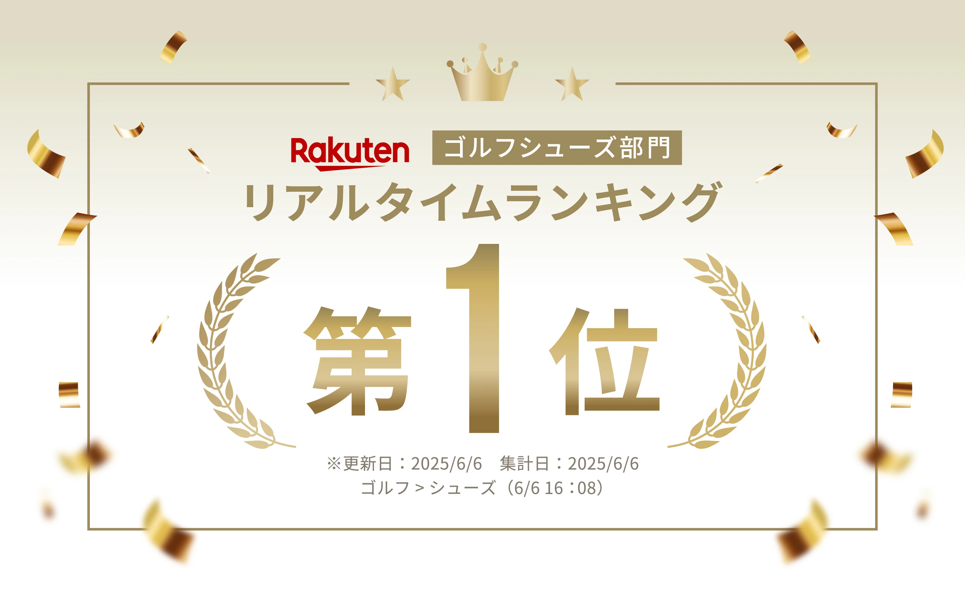 楽天リアルタイムランキング第1位