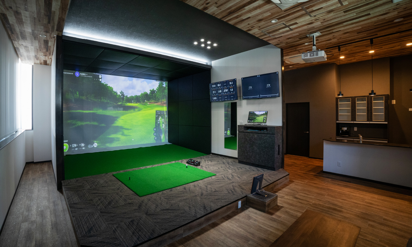 BEAXIS Golf Studioの内観