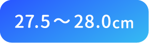 27.5〜28.0cm