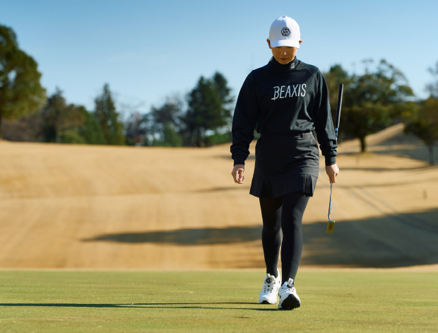 コースを歩く様子