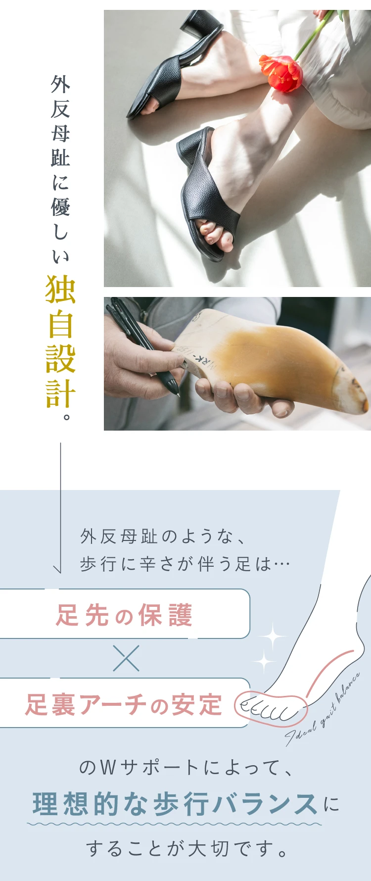 Foot Care Mule（フットケアミュール） Fitnature(フィット