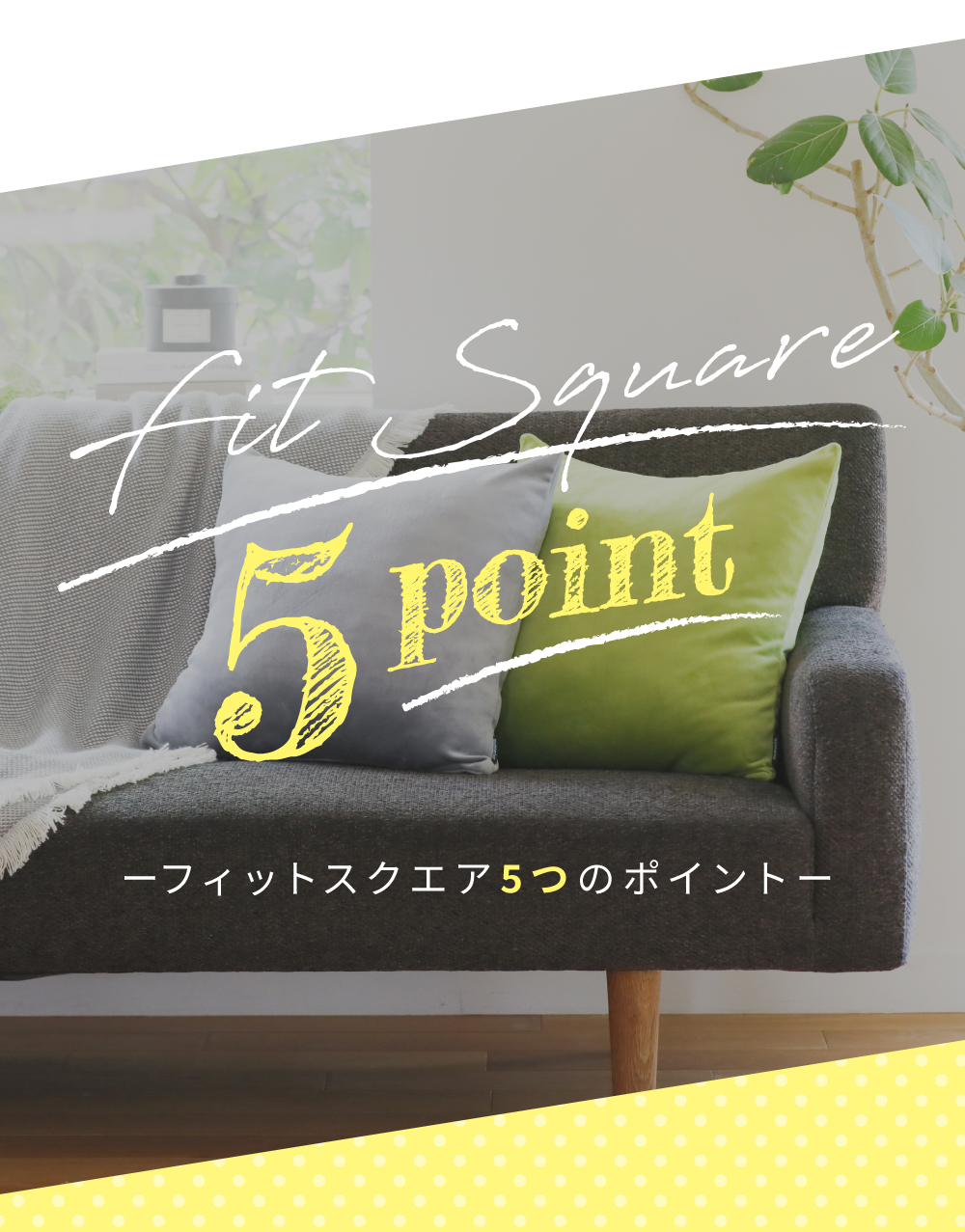 フィットスクエア5つのポイント