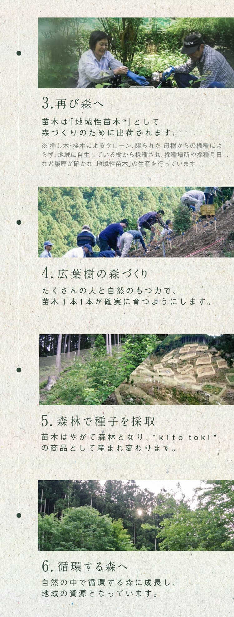 森を守り、循環させる取り組みを宮川森林組合と協力