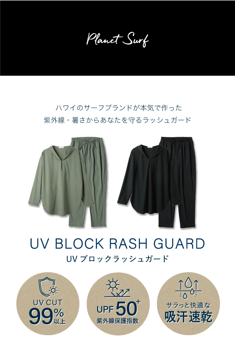 ハワイのサーフブランドが本気で作った、紫外線・暑さからあなたを守るラッシュガード