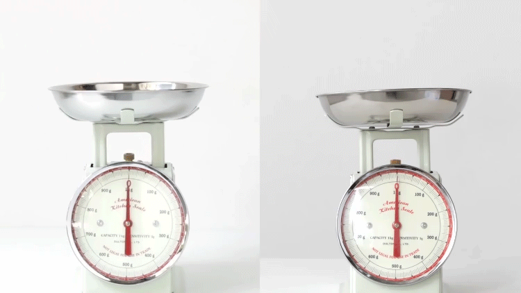 整体スニーカー2 重さイメージgif