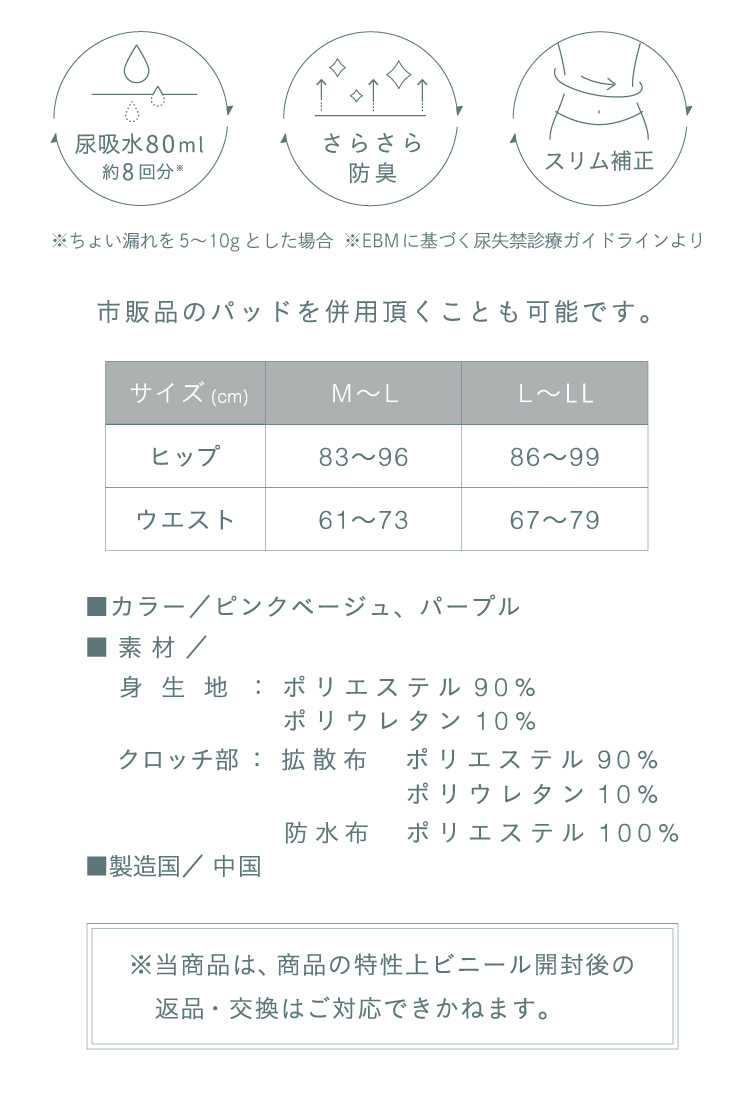モレナイトショーツ 商品詳細