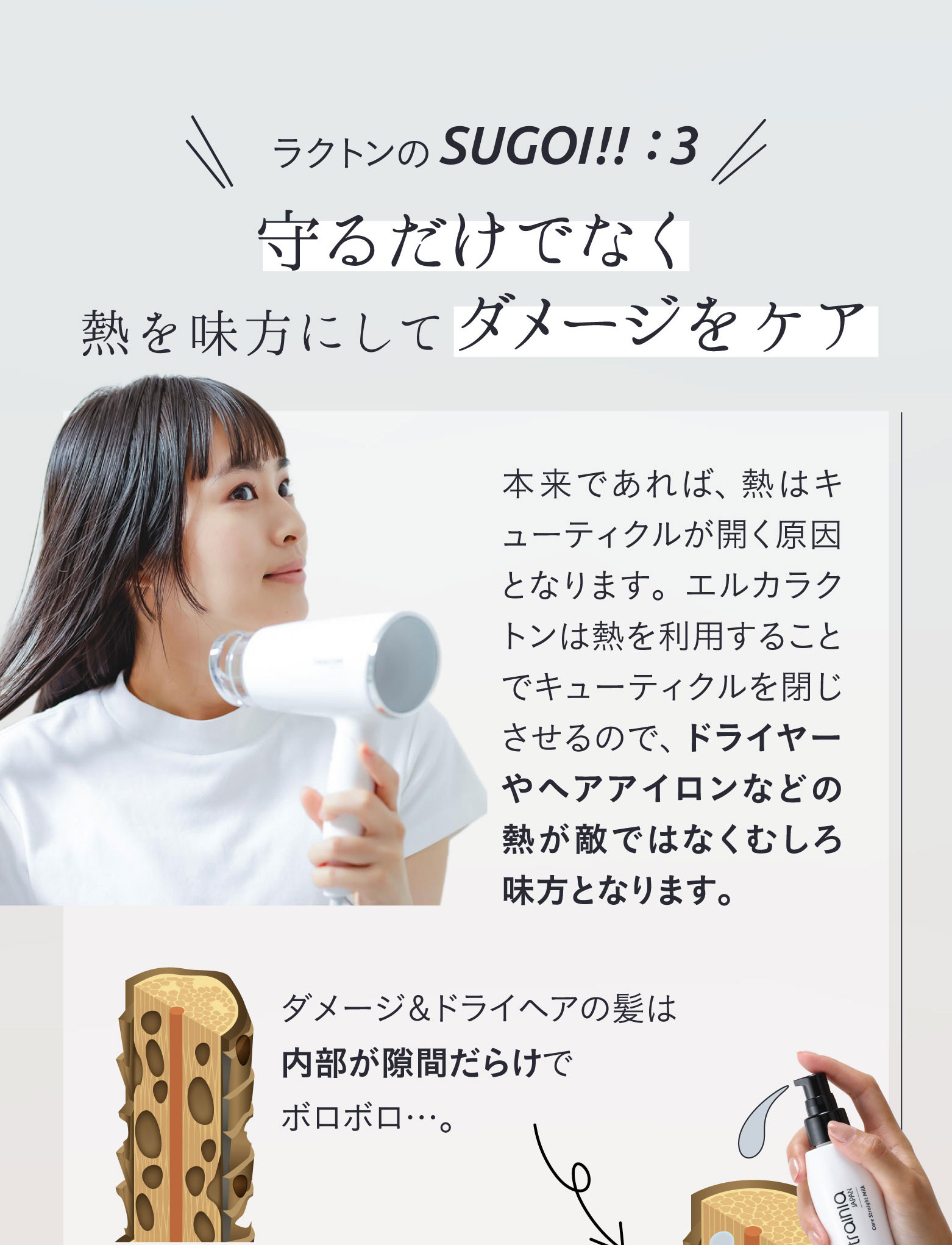 守るだけでなく熱を味方にしてダメージケア
