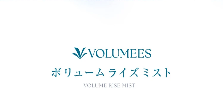 ボリュームライズミスト 製品名