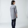 UV&DRYチュニックシャツ(ネイビー) 着用画像 斜め背面
