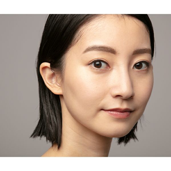 ラスティングペンシルアイブロウ（ダークブラウン）使用色イメージ