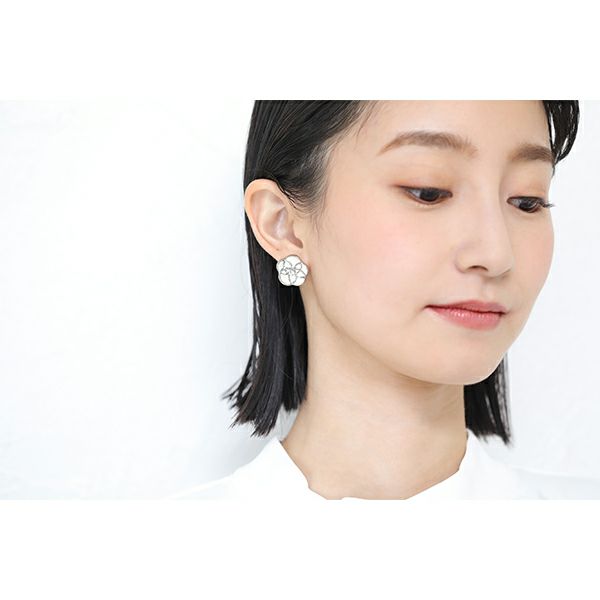 波紋（ホワイト） 着用画像