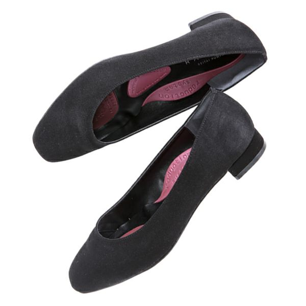 【美品】 ラクナ 整体パンプス　ローヒール　ブラック　スエード Amazon | [ラクナ] 整体パンプス 整体 シューズ パンプス ヒール