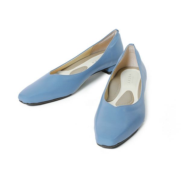 カラー整体パンプス ローヒール(ライトブルー)