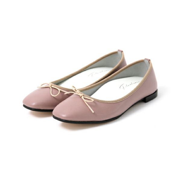 Fit Foot Ballet スクエアトゥ(ピンク)