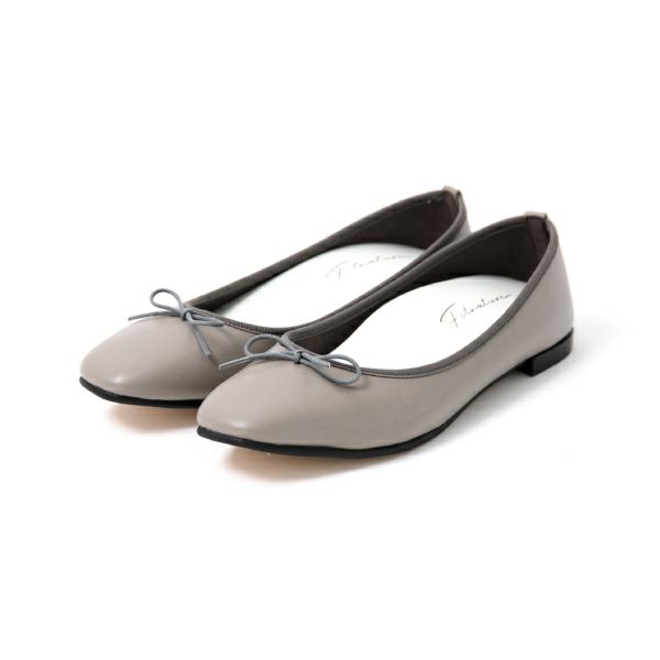 Fit Foot Ballet スクエアトゥ(グレージュ)