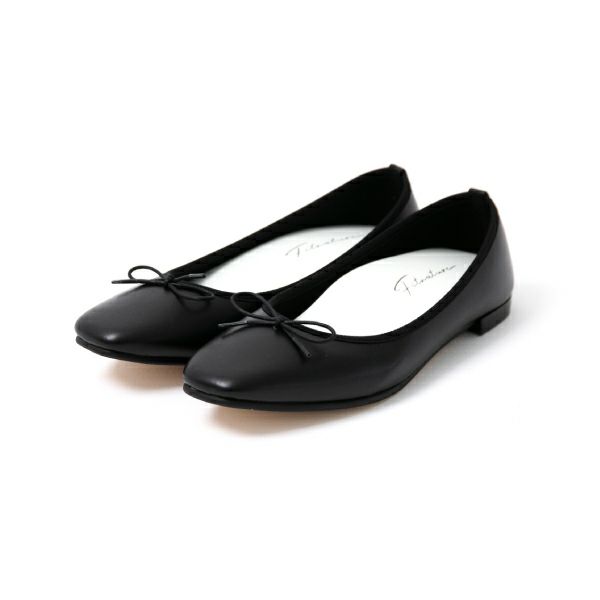 Fit Foot Ballet スクエアトゥ(ブラック)