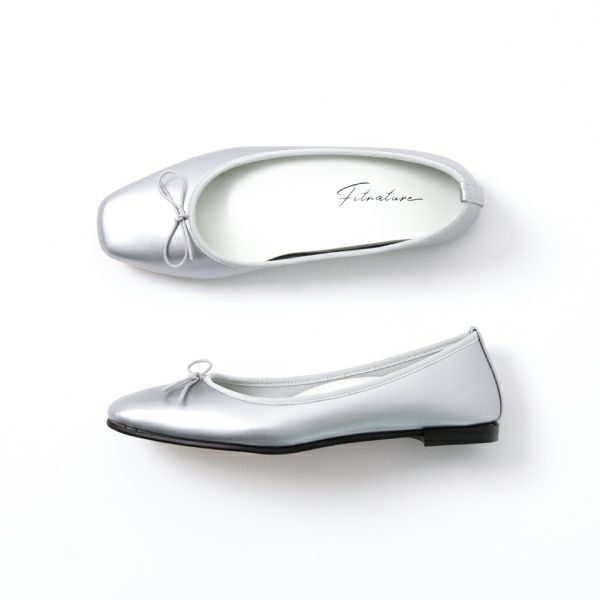 Fit Foot Ballet スクエアトゥ 上面・側面