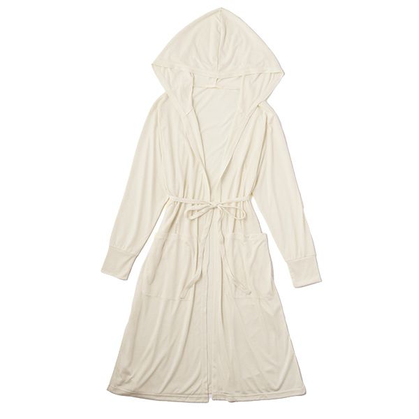 ウエストマークUVブロックフーディ(アイボリー)