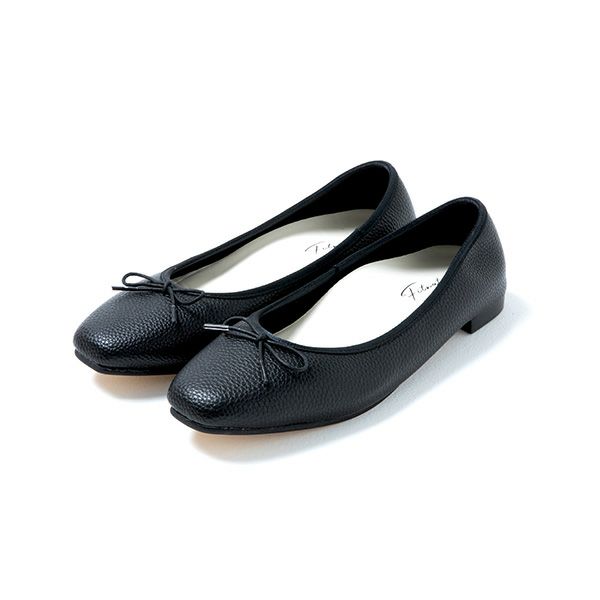 Fit Foot Ballet グラインドスクエア(ブラック)斜め正面