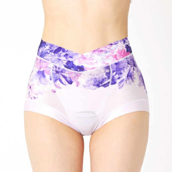 骨盤底筋ケアトレショーツ（パープル）正面