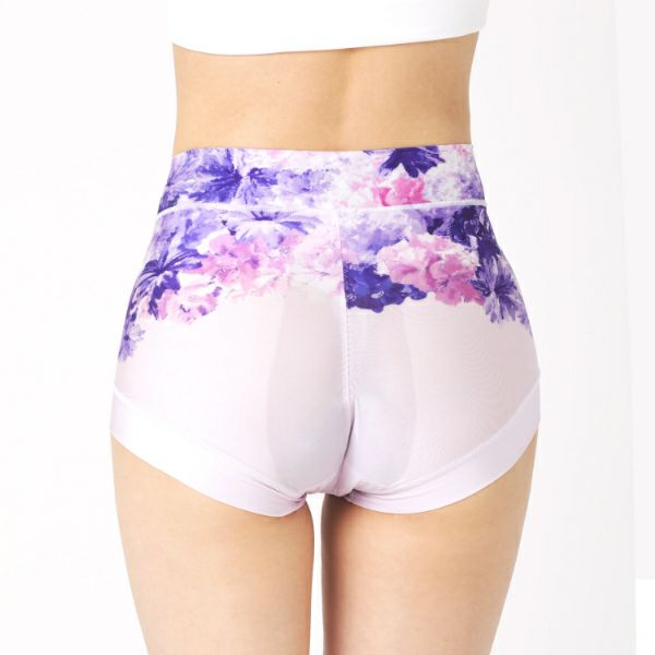 骨盤底筋ケアトレショーツ（パープル） 背面