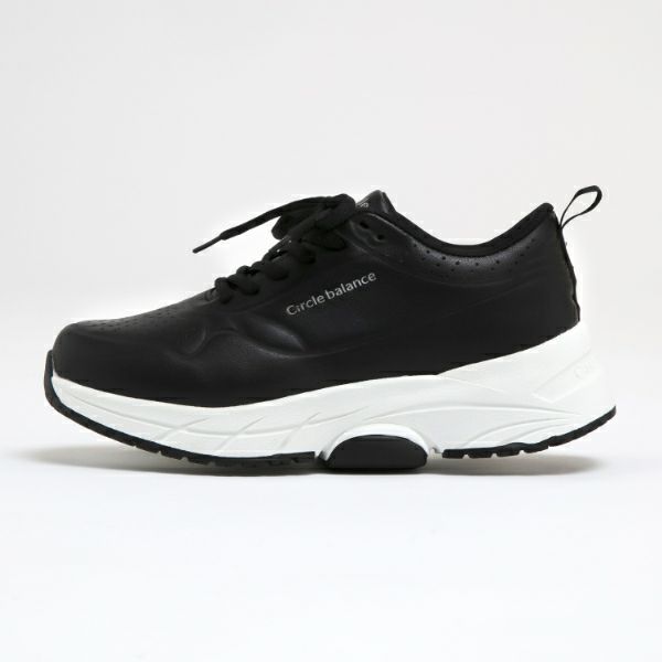 ヨガバランススニーカー（ブラック）側面