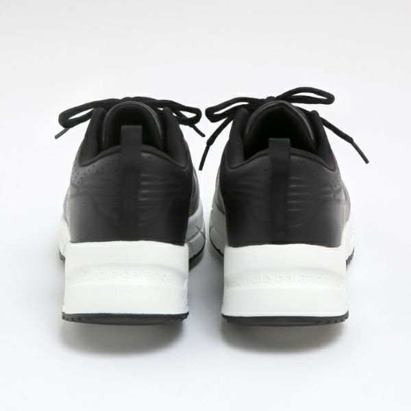 ヨガバランススニーカー（ブラック）背面