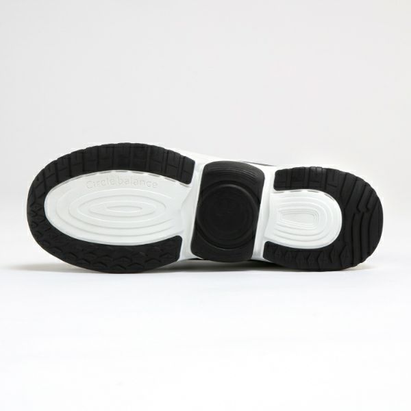 ヨガバランススニーカー（ブラック）アウトソール