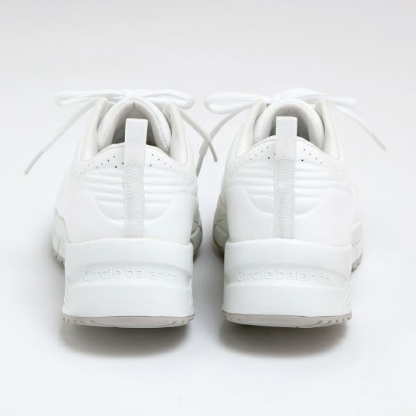 ヨガバランススニーカー（ホワイト）背面
