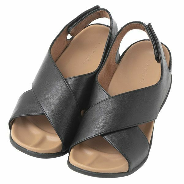 整体サンダル（クロスタイプ）