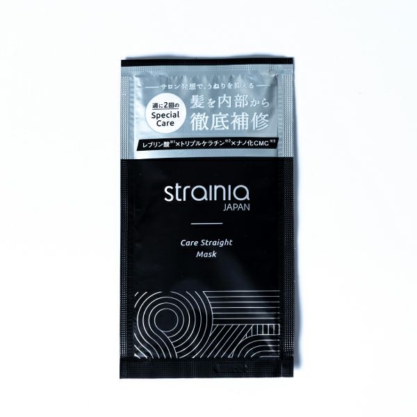 ケアストレートマスク パウチ(15g) パッケージ表面