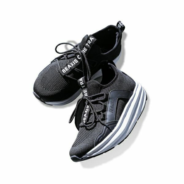 スリムコアスニーカー2　NEWデザイン（ブラック）