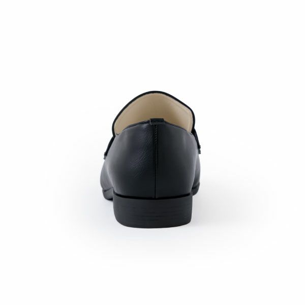 カラー整体ビットローファー（ブラック）背面