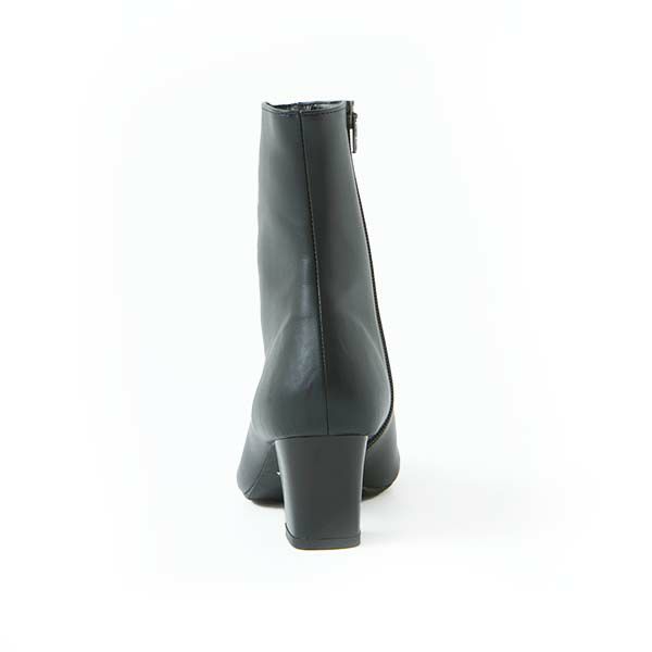 整体ブーツ 6cmヒール　背面