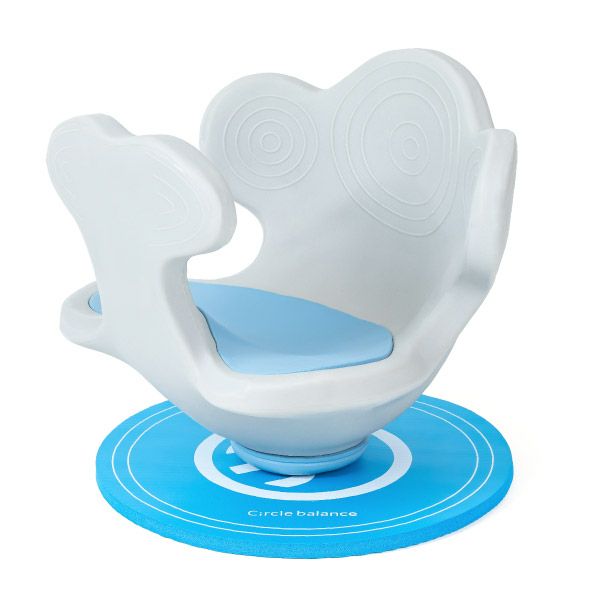 ヨガバランス開脚チェアと合わせた使用イメージ01